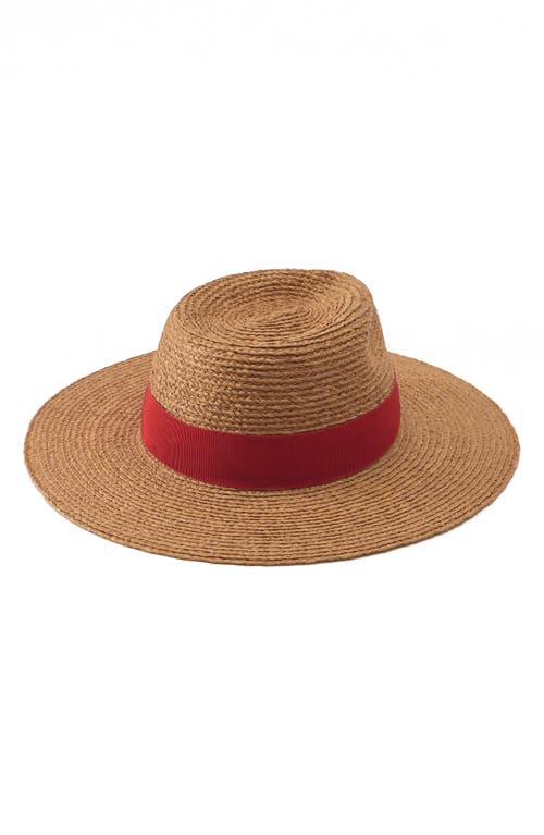 Helen Kaminski Jenna Raffia Straw Fedora