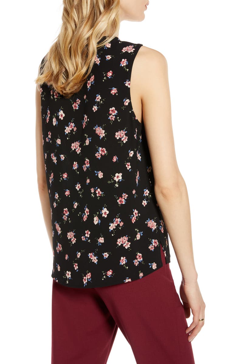Halogen<sup>®</sup> Pattern Sleeveless Top, Alternate, color, 