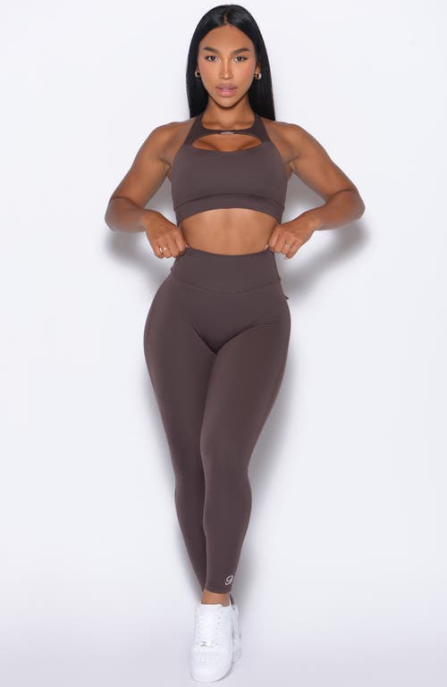 Bombshell Sportswear Two Way Bra In Brown