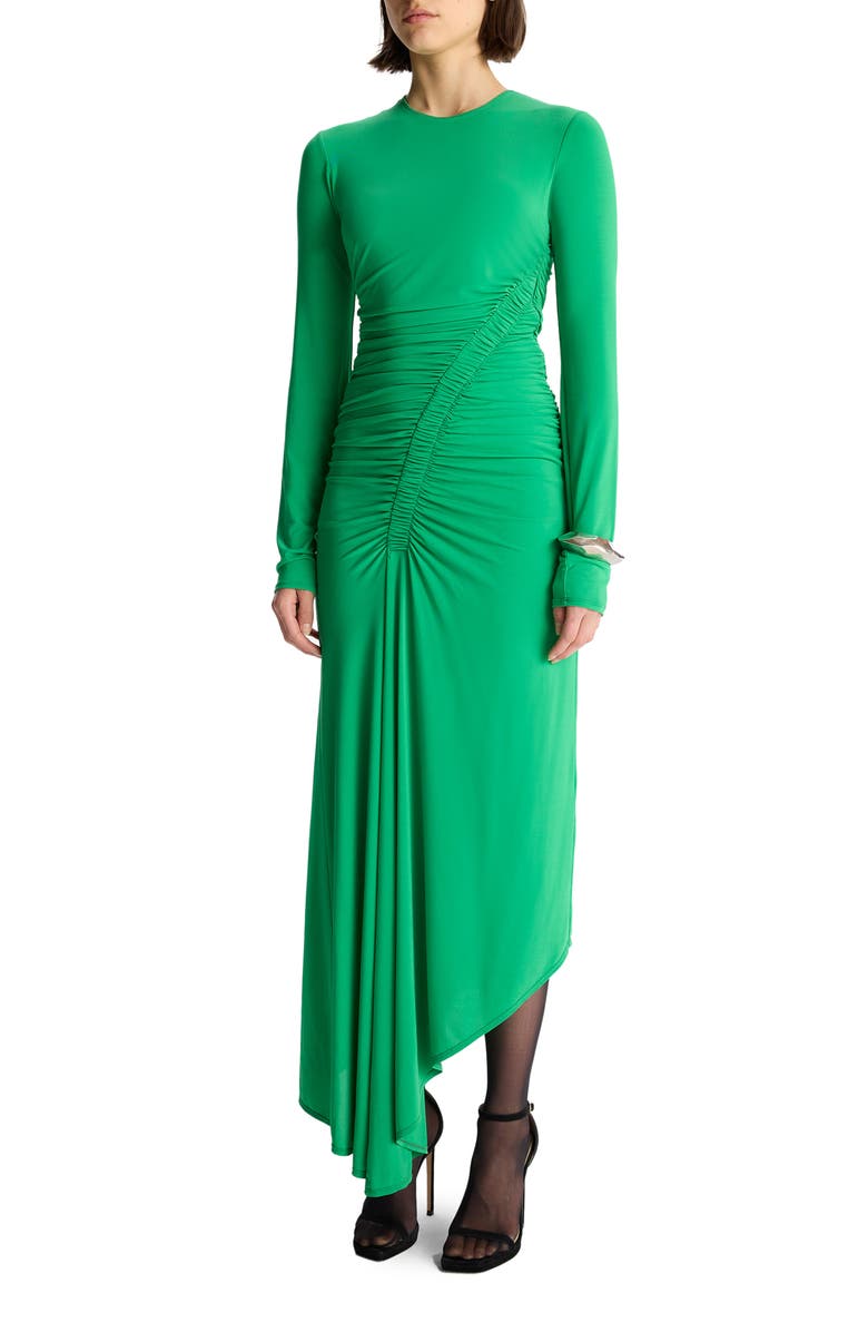 A.L.C. Adeline Long Sleeve Asymmetric Hem Dress, Alternate, color,