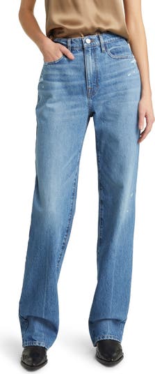 Le Jane High Waist Straight Leg Jeans