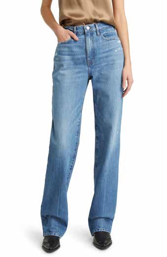 Le Jane High Waist Straight Leg Jeans