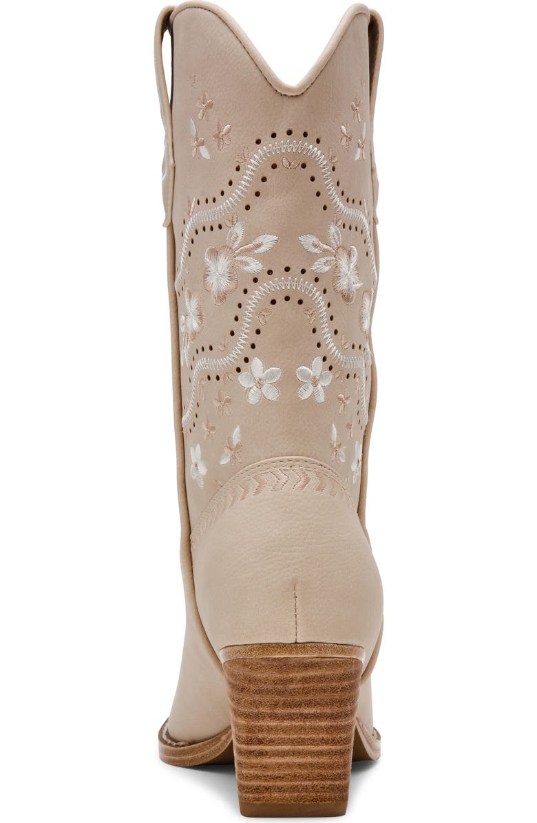 DV by Dolce Vita Avita Cowboy Boot, Alternate, color, Ivory