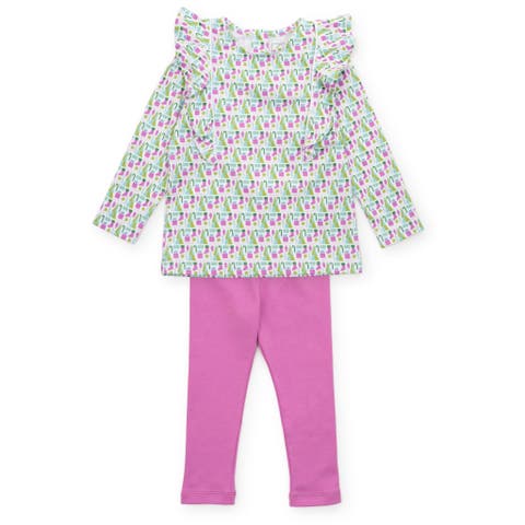 Olive Girls' Legging Set