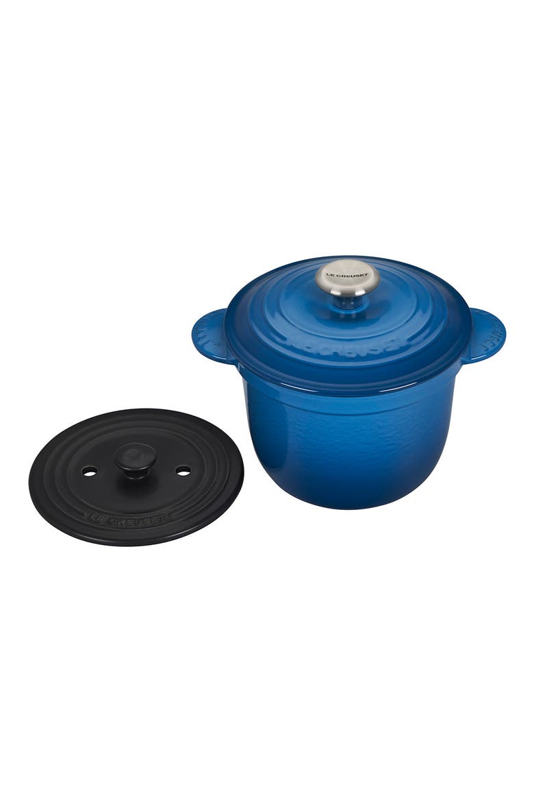2.25-Quart Cast Iron Rice Pot, Alternate, color, MARSEILLE