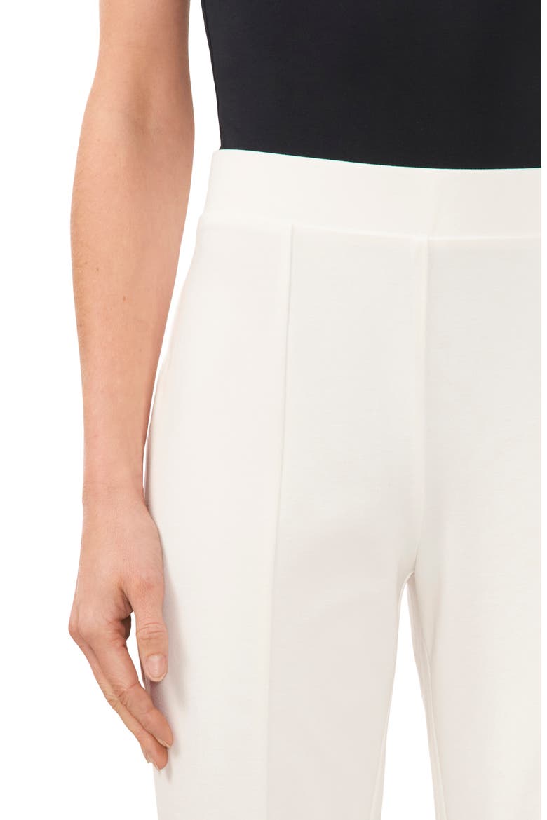 Straight Leg Ponte Pants, Alternate, color, NEW IVORY
