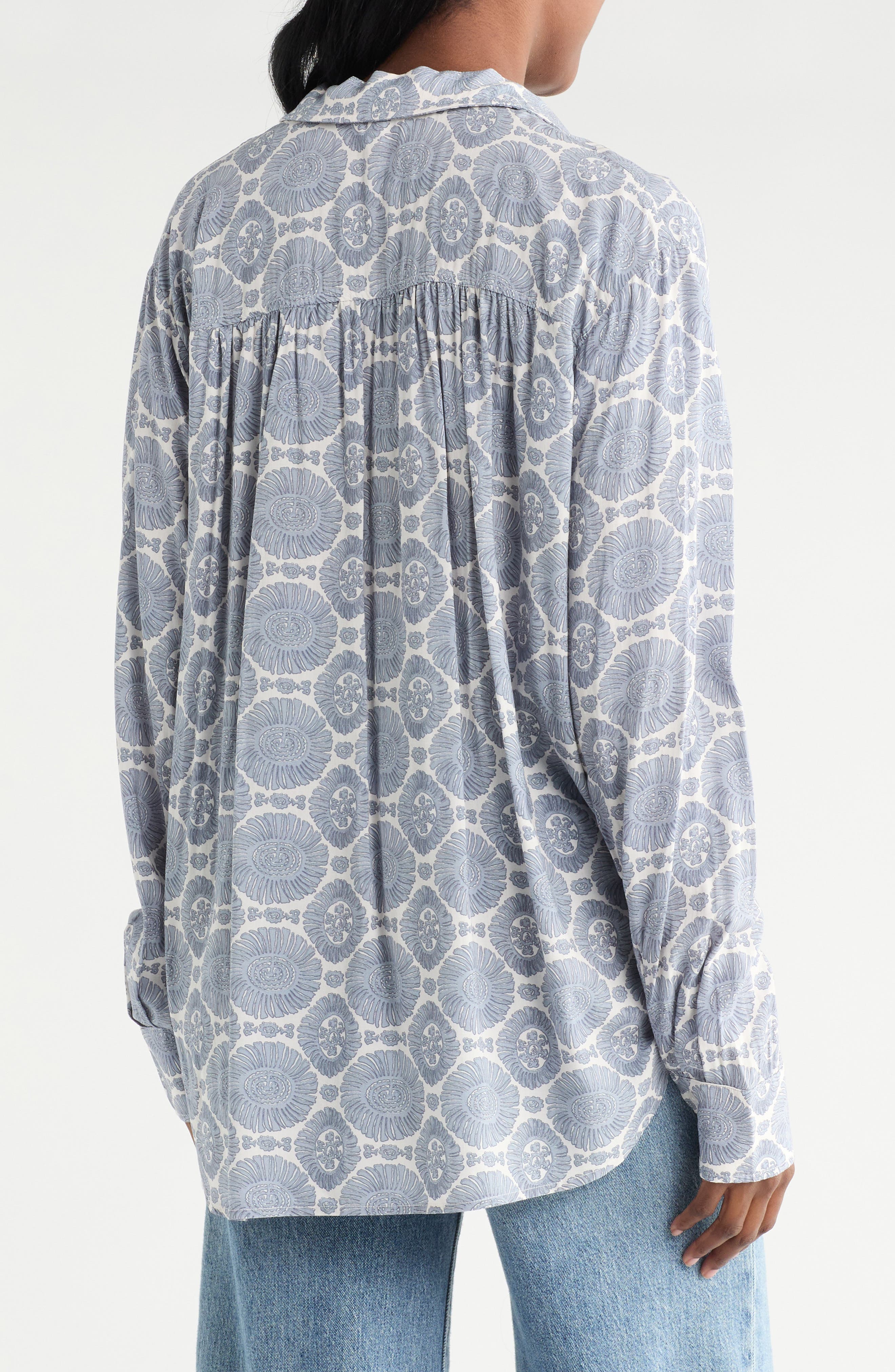 Mackenzie Paisley Print Blouse - image 4