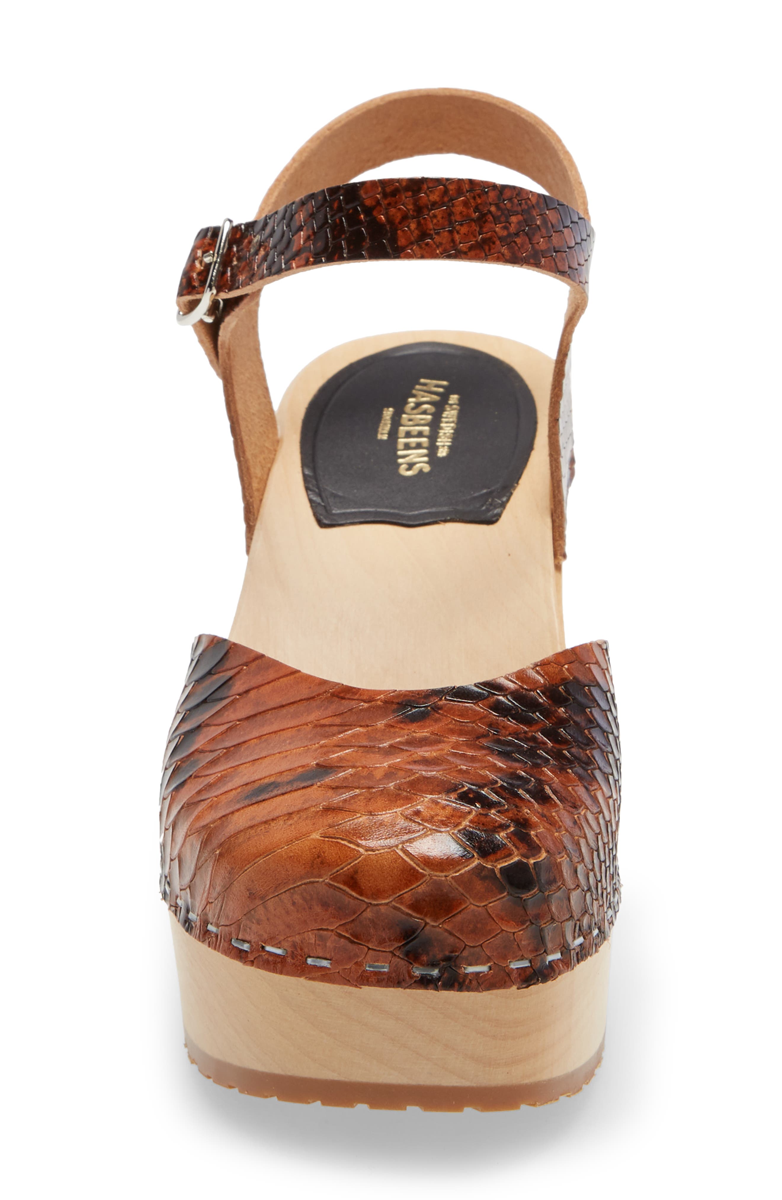 Swedish Hasbeens Krillan Closed Toe Sandal, Alternate, color, 