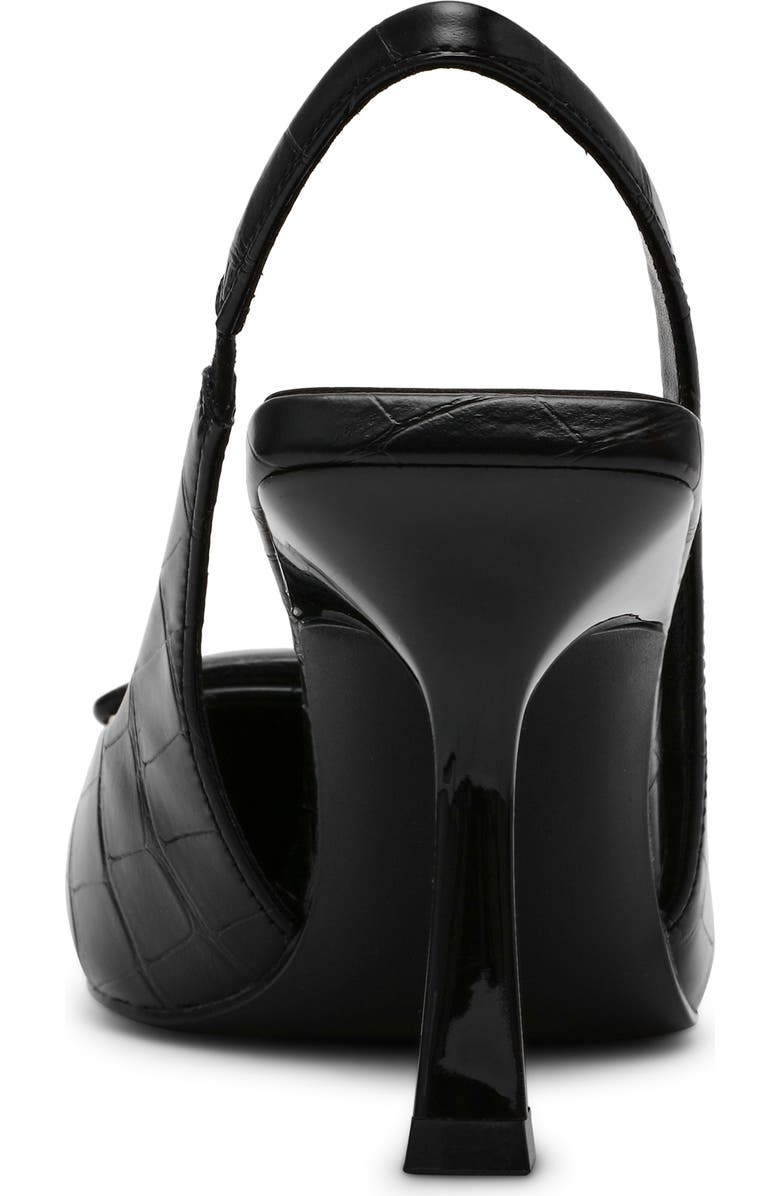 Anne Klein Ilani Slingback Pump, Alternate, color, Black Croco Pu