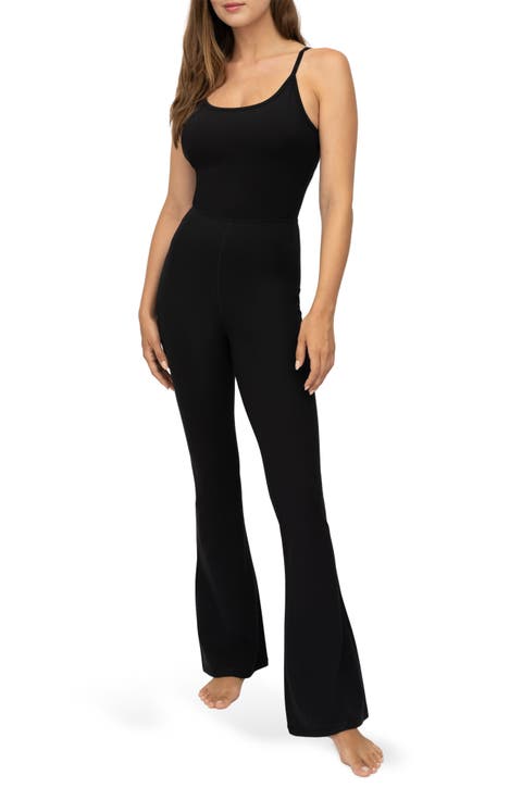 Lux Scarlett Flare Leg Jumpsuit