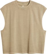 BP. Boxy Crop Cutoff Cotton Tank
