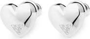 Toolally Art Deco Hearts Studs