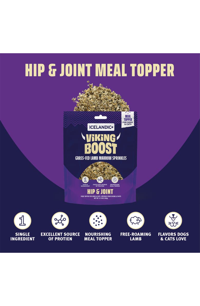 ICELANDIC+ Viking Boost Grass Fed Lamb Marrow Sprinkles Food Topper, Alternate, color, Multicolored