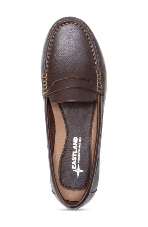 Eastland Julie Leather Loafer In Coffee