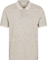 Mountain Warehouse Dawnay Textured Pique Polo Shirt