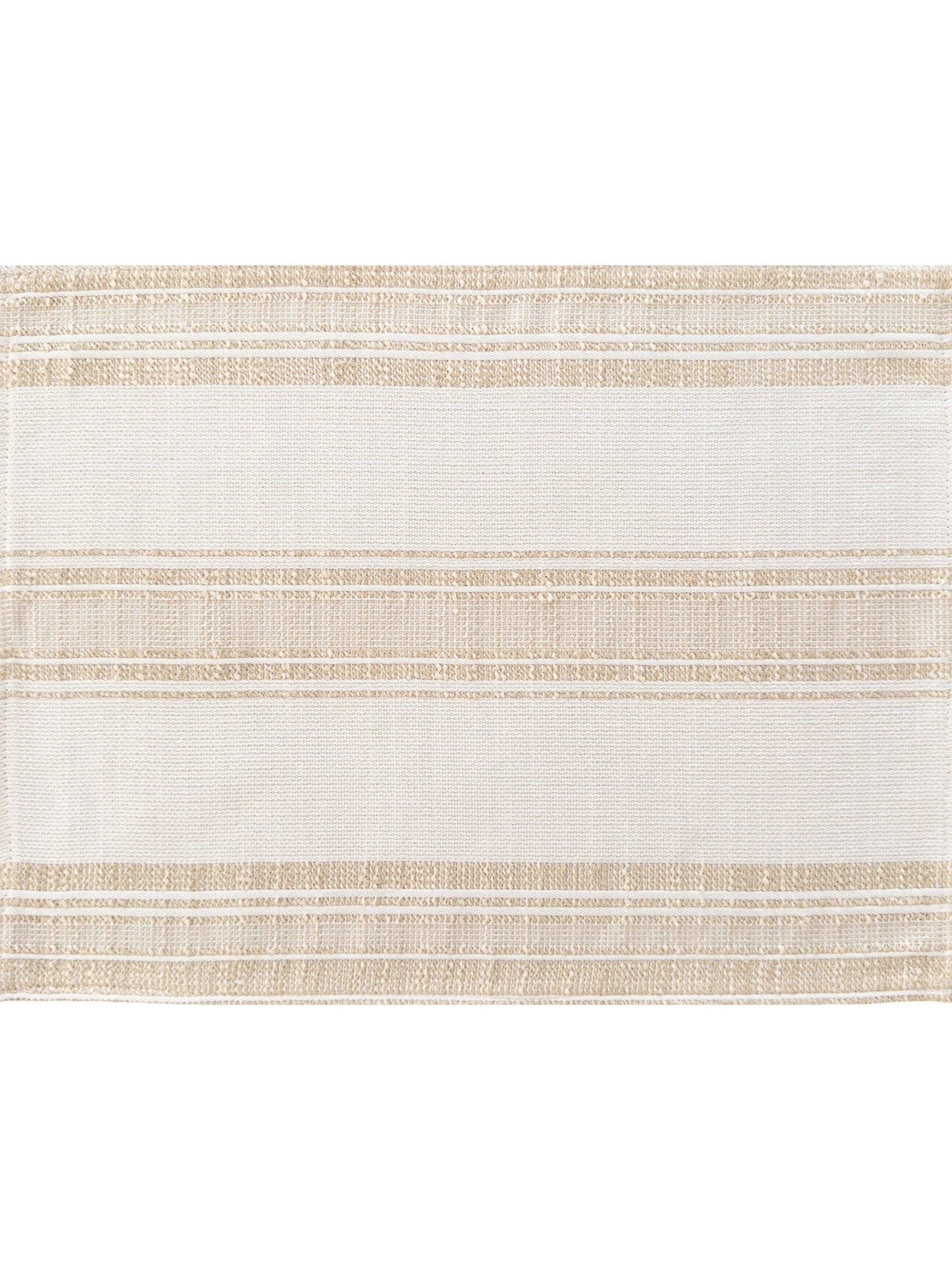 selected Beige Stripe