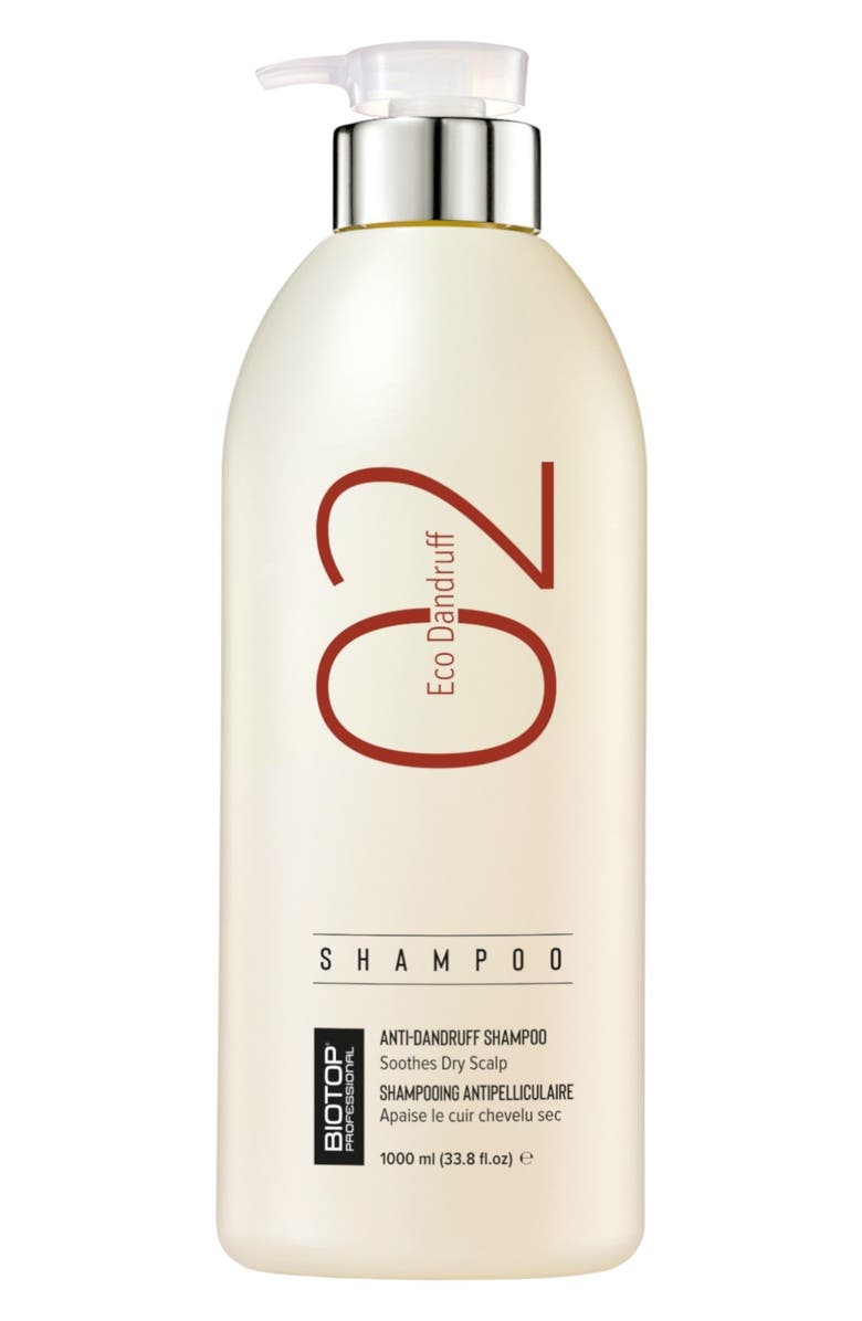 Biotop Professional 02 Eco Dandruff Shampoo, Main, color, 33.8Oz