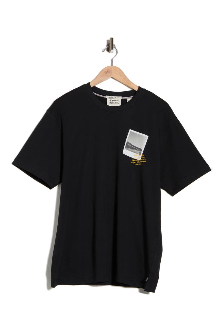 Cotton Graphic T-Shirt, Alternate, color, METEORITE