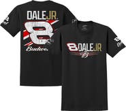 JR MOTORSPORTS OFFICIAL TEAM APPAREL Men's JR Motorsports Official Team Apparel Black Dale Earnhardt Jr. Budweiser T-Shirt