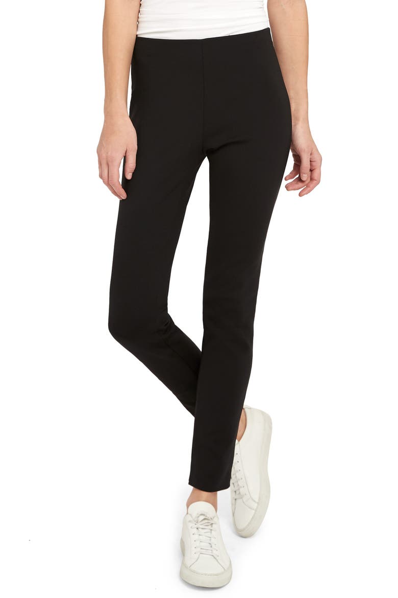 High Waist Leggings, Main, color, BLK