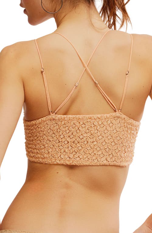 Shop Free People Intimately Fp Adella Longline Bralette In Electric Nectar