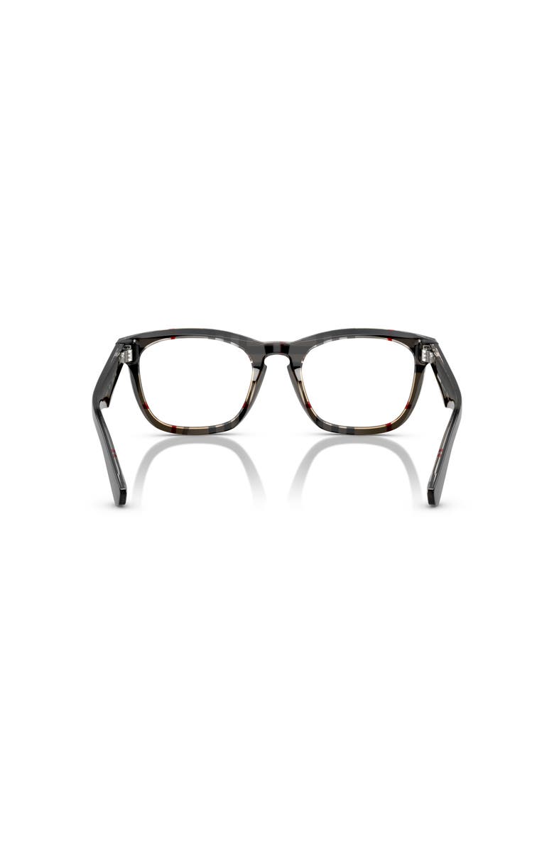 Burberry 51mm Square optical glasses, Alternate, color, Black