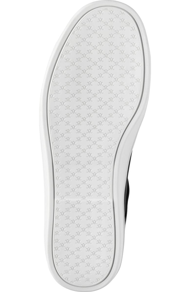 Johnston & Murphy Ashley Sneaker, Alternate, color, Black Nappa Leather