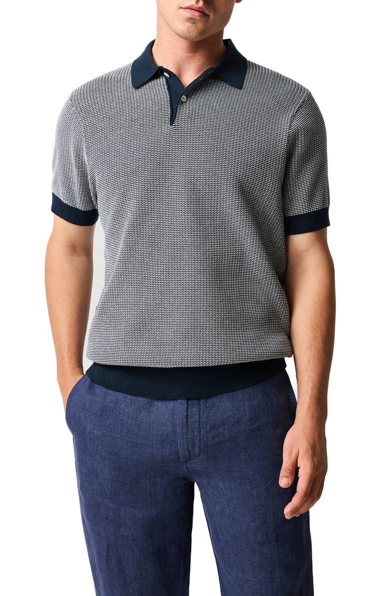 Rodd & Gunn Nicholls Polo, Main, color, Midnight