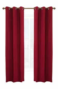 Set of 2 Cotton Curtain Panels