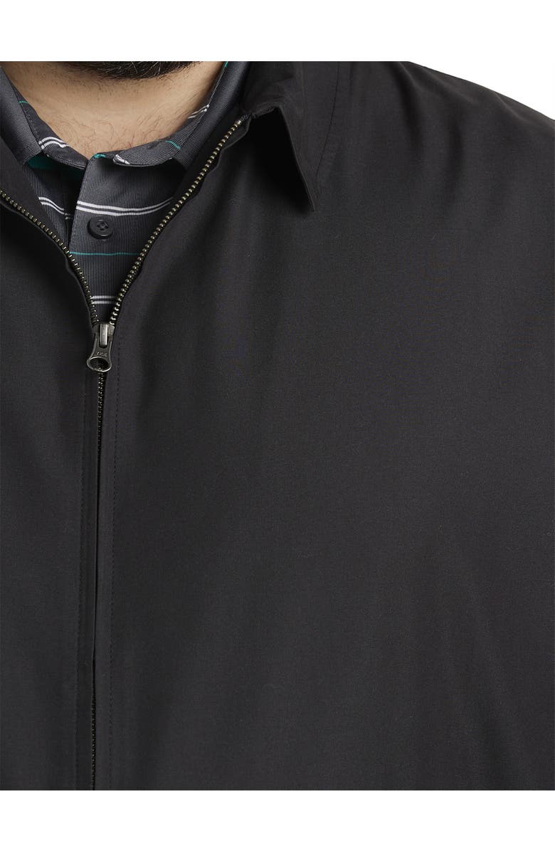 Harbor Bay by DXL Big & Tall Golf Jacket, Alternate, color, Black