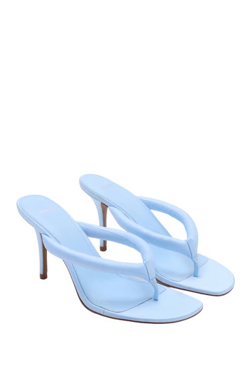 Padded Strap Stiletto Heel Sandal