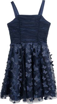 Rare Editions Kids' 3-D Butterfly Dress