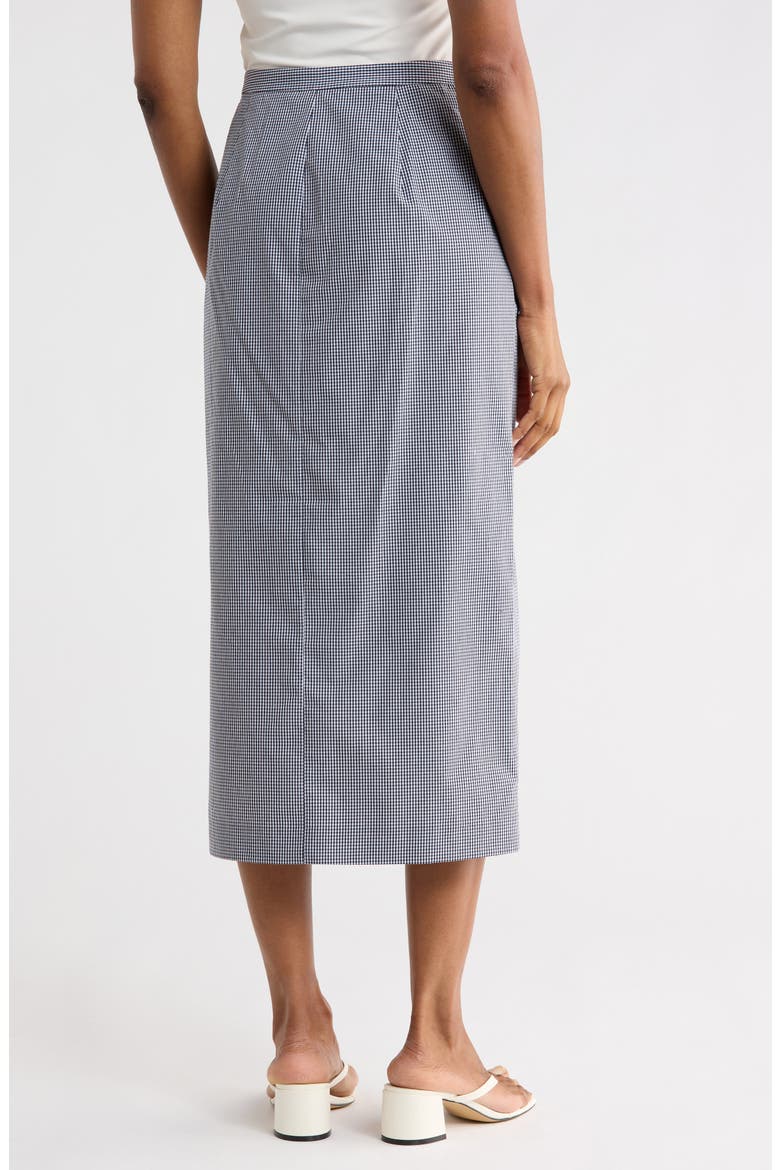 The Check Skirt, Alternate, color, NAVY MULTI