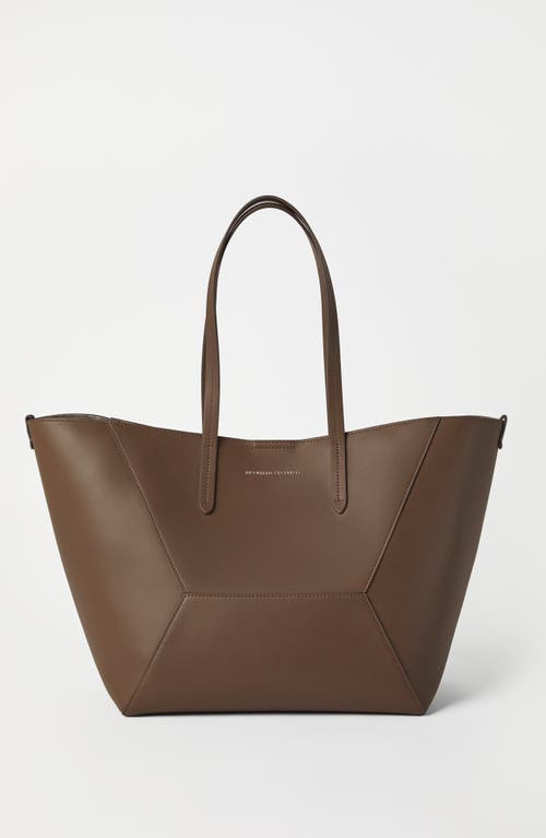 Brunello Cucinelli Calfskin Bc Duo Bag