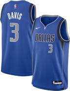 Nike Youth Nike Anthony Davis Blue Dallas Mavericks Swingman Jersey - Icon Edition