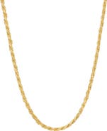 ATHRA LUXE Dolce Sole Twisted Rope Chain Necklace