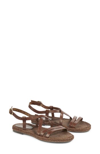 Lk Bennett Indie Espadrille Sandal In Brown