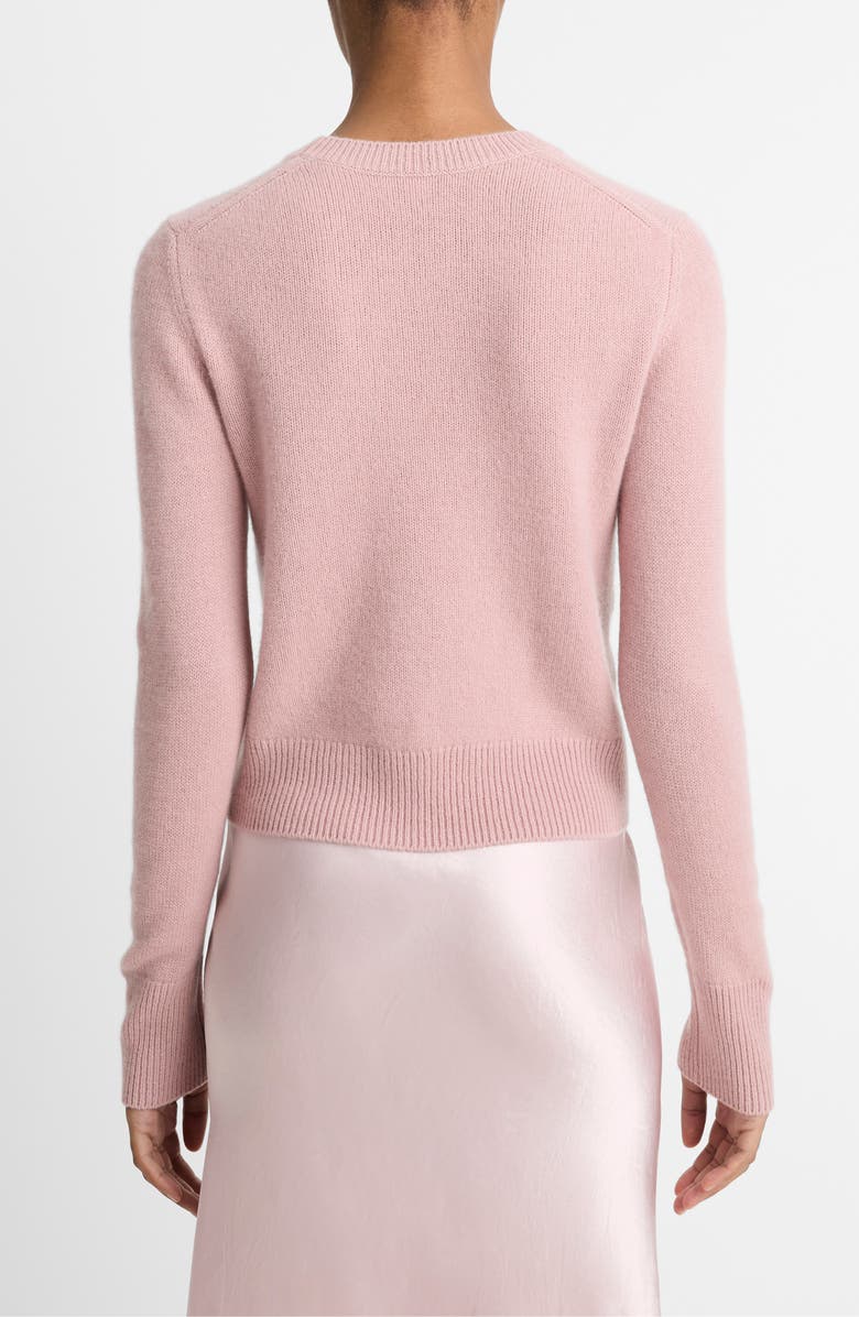 Vince Cashmere Crewneck Sweater, Alternate, color, Dark Orchid Stone