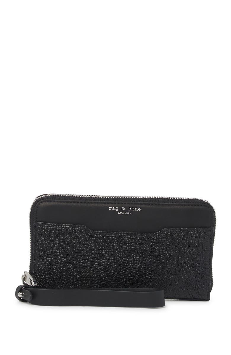 rag & bone Devon Mobile Zip Wallet, Main, color, 