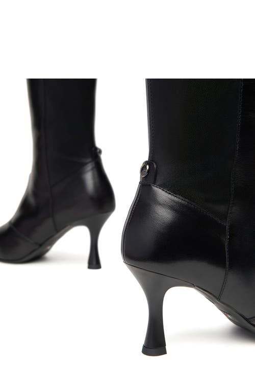 Nerogiardini Stretch Tall Boot In Animal Print