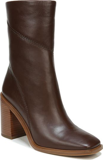 Franco Sarto Stevie Block Heel Bootie (Women) | Nordstrom