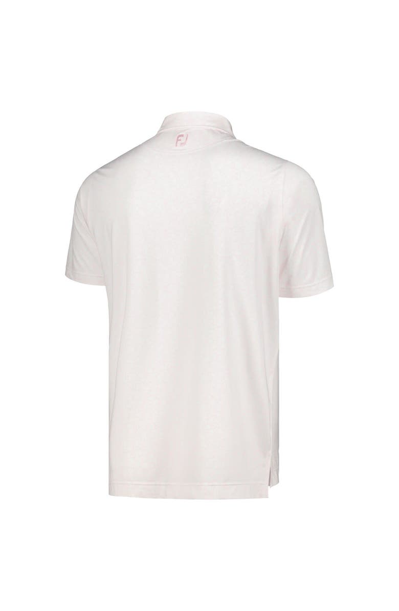 FOOTJOY Men's FootJoy Light Pink THE PLAYERS Painted Floral Lisle ProDry Polo, Alternate, color, Light Pink