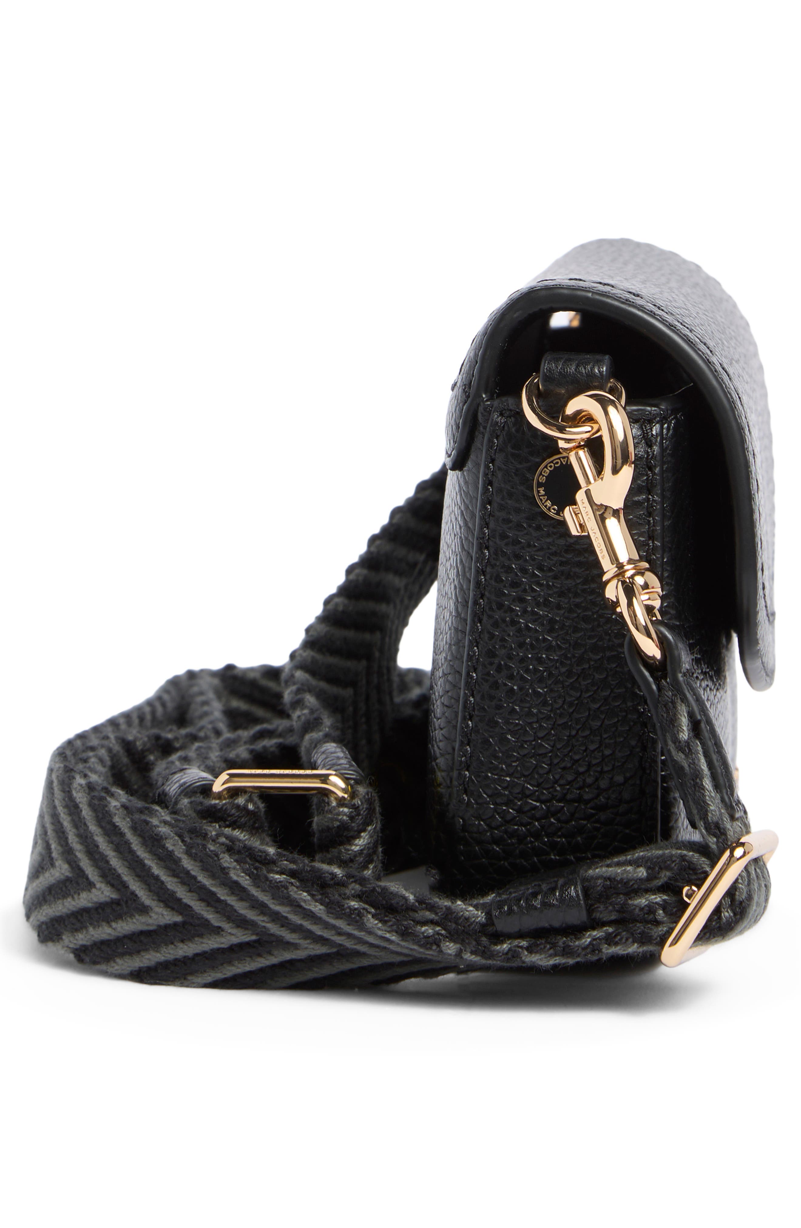 Marc Jacobs Groove Mini Crossbody Bag, Alternate, color, Black