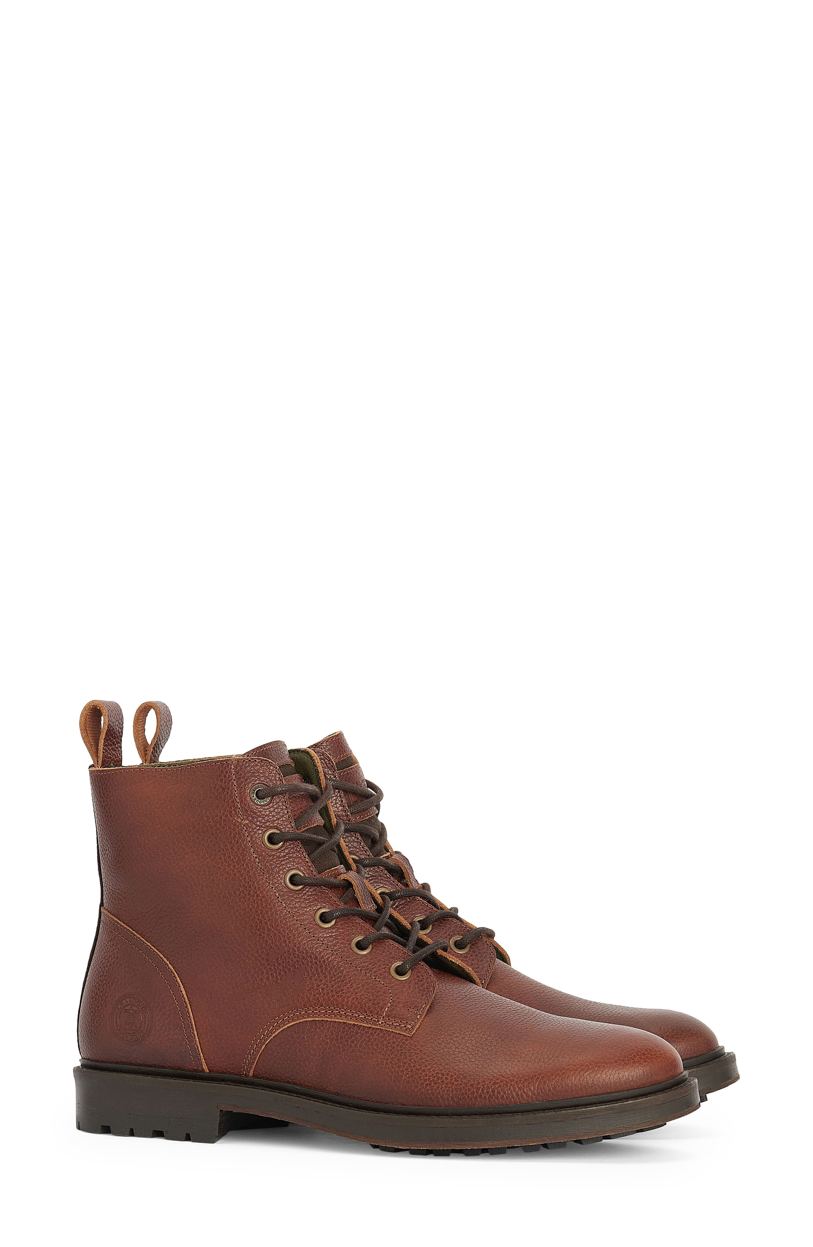 Barbour Heyford Plain Toe Derby Boot, Main, color, 