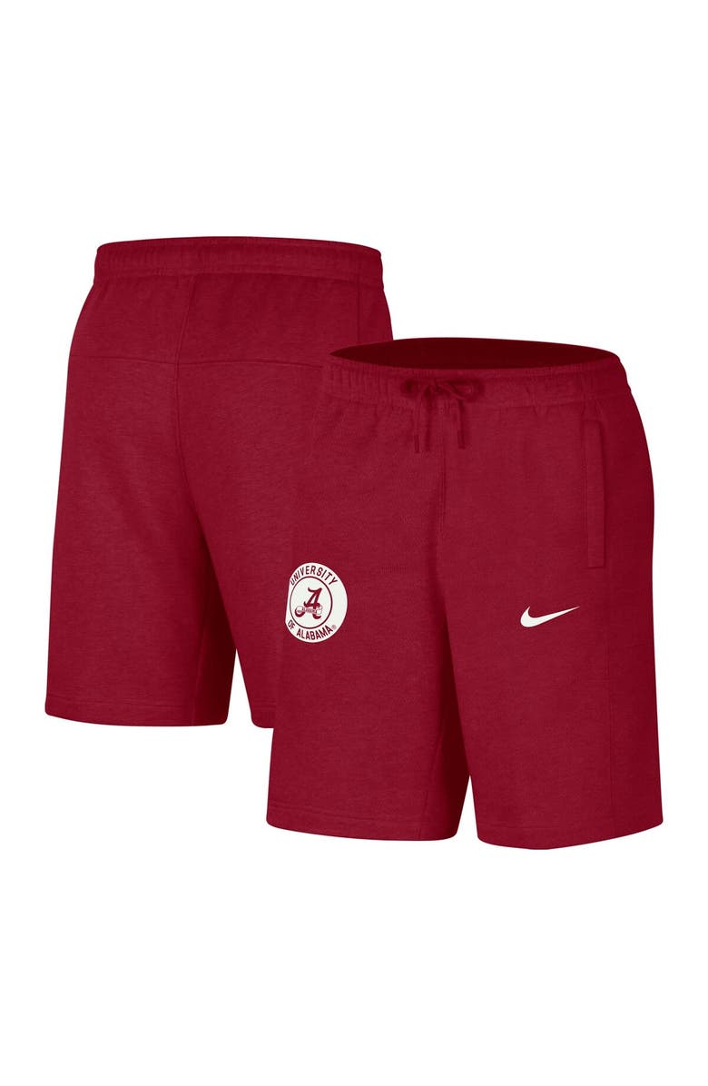 Nike Men's Nike Crimson Alabama Crimson Tide Logo Shorts, Alternate, color, Crimson