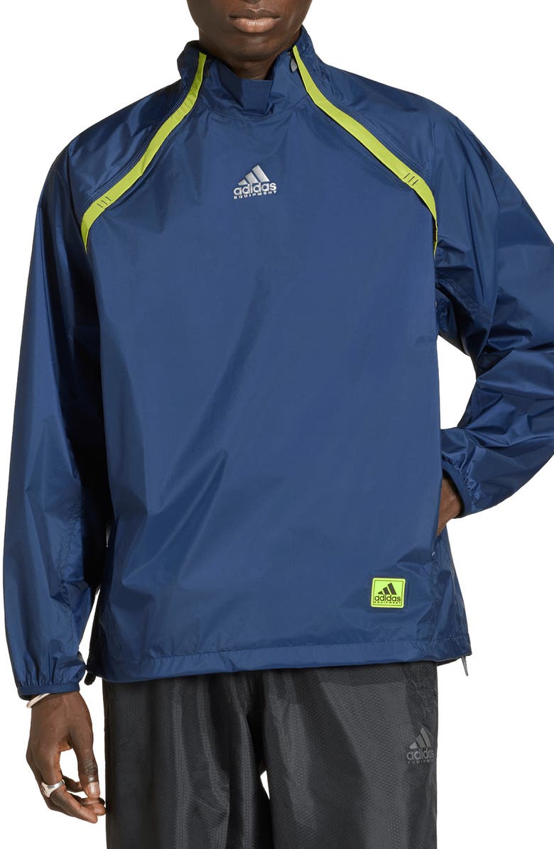 adidas Equipment Half Zip Jacket, Main, color, Night Indigo/ /