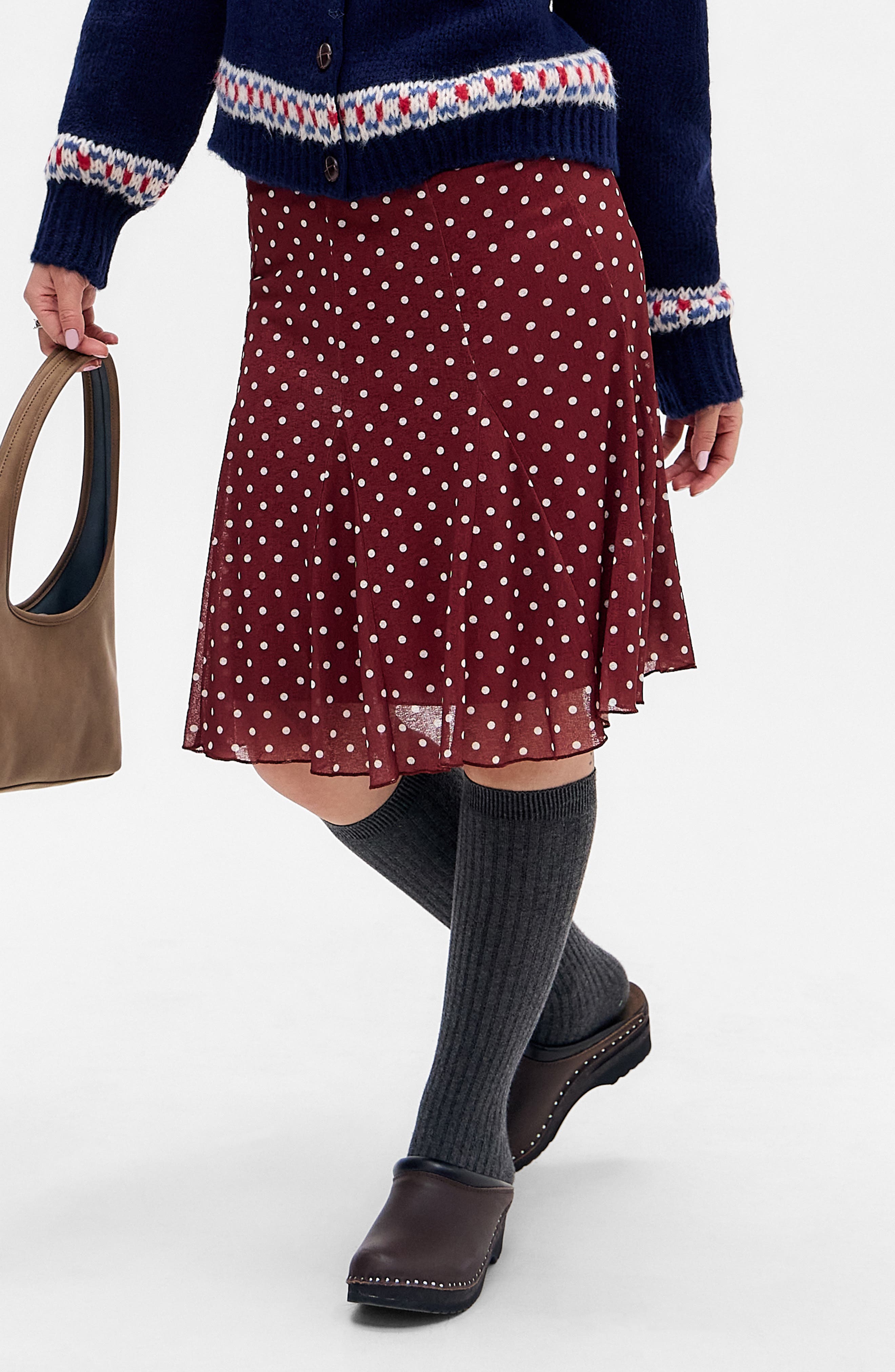Joni Polka Dot Skirt