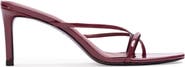 BLACK SUEDE STUDIO Carla 65 Patent Sandal