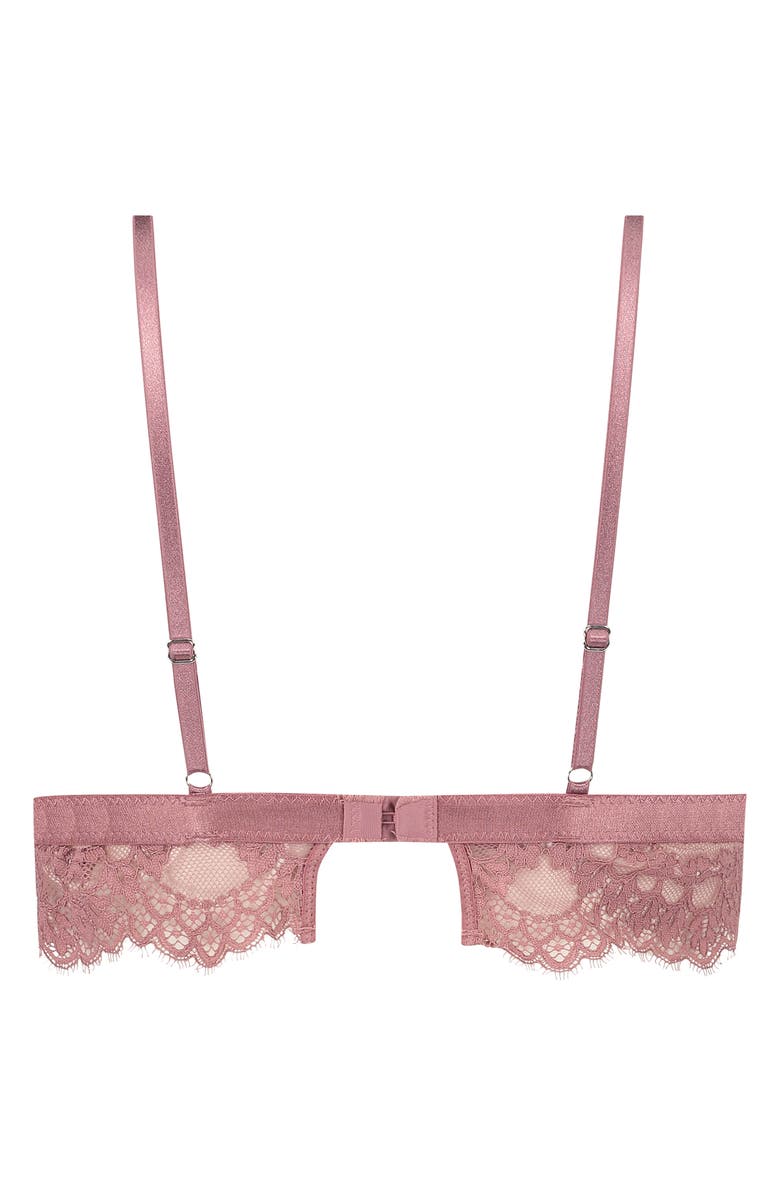 Hunkemöller Riki Triangle Cotton Longline Bralette, Alternate, color,