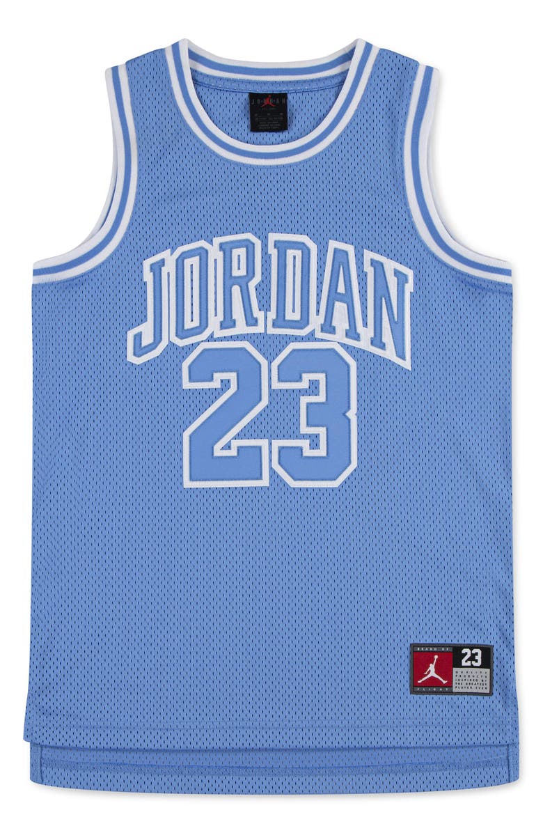 Jordan Kids' Jordan 23 Mesh Basketball Tank, Main, color, Legend Blue